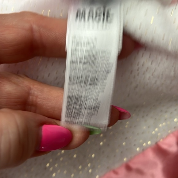 Magic Years Unicorn Lovey Security Blanket NWT Baby Believe Pink Satin Trim - Picture 5 of 8